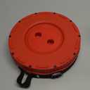 Foldable Telescoping Stool Portable, Retractable Stool for Adults, Upgraded Collapsible Folding Seats with Load Capacity 550lbs, Camping Stools for Adults (Red)