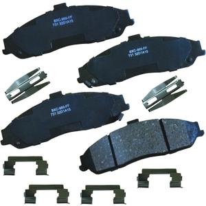 Bendix Premium SBC731 Ceramic Front Brake Pads for Cadillac XLR 2009-2004, Chevrolet Corvette 2013-1997, Pontiac GTO 2006-2005