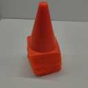 7 Inch Plastic Traffic Cones Sport Training Agility Marker Cone for Soccer, Skating, Football, Basketball, Indoor and Outdoor Games (Orange, 24 Pack)
