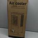 Portable Air Conditioners, Evaporative Air Cooler with Remote & LED Display, 120 Oscillation, 12H Timer, 3 Speeds & 4 Modes, 60W Energy-Efficient, Windowless Swamp Cooler for Bedroom Office Garage