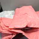 QPAU Blow up Inflatable Toddler Travel Bed with Sides, Toddler Air Mattress for Camping, Traveling, Hotel, or Home Use, Hand Pump Included (Pink)