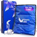 2 x Large Ice Packs for Injuries Reusable - Ice Pack for Back Pain Relief (11x14.5) - Gel Ice Pack for Knee, Shoulder, Back, Hip (Full-Size)