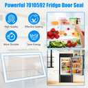 Upgraded 7010592 Freezer Door Gasket Compatible with Sub Zero Refrigerator Freezer Door Seal Replacement SZO592 7042262 3211110 Freezer Seal Replacement Sub Zero Freezer Drawer Gasket 33.39" x 18.03"