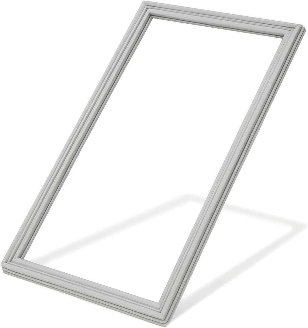 Joyfolk Refrigerator Freezer Door Gasket Seal Replacement, 21.06" x 34.25", Enhanced Magnetic Strip and High-Temp Welding, Compatible with W10164045, W10191103, W10443322, Wpw10714545