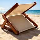 Portable Beach Face Mask - Height Adjustable, Foldable, with Pillow, Suitable for the Beach