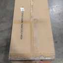 Benzara Tom 26 Inch Dining Armchair- Beige Polyester- Nailheads- Brown Wood- Set of 2