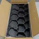 Rubber Curb Ramps for Driveway Curb Ramp 3.1 Inch Rise 2 Pack Threshold Ramp for Low Cars Ramps for Lawn Mower to Shed 7000lbs Load Capacity