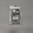 Butterfly Case for iPhone 12 Pro Case Cute Black and White Butterflies Print Pattern Design Phone Cases with Screen Protector for Women Girls Translucent Matte Slim Protective Cover