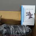 FITKS360 Under Desk Elliptical & Mini Exercise Bike - Seated Electric Leg Exerciser Under Table Oval Electric - Seniors Sit Exerciser Full Assembled Pedal with Remote Control