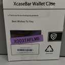 XcaseBar for iPhone 12 Pro Max 6.7" Wallet case with Zipper Credit Card Holder【RFID Blocking】, Flip Folio Book PU Leather Phone case Shockproof Cover Women Men for Apple 12 Pro Max case Black