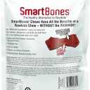 SmartBones Large Chews With Real Beef, Rawhide-Free Chews For Dogs, 3 Count (EXP 07/25/27)