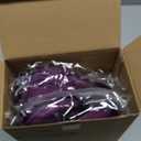 SuzziPad Replacement Ice Gel Packs for Cold Therapy Gloves and Socks(10-Piece Set), L, Purple