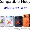 Qimulgociz Green Christmas Trees Phone Case for iPhone 17, Cute Christmas Festival Phone Cover, Trendy Cool TPU Case Cover