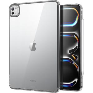 ESR for iPad Pro 11 Inch Case (M5/M4) 2025/2024, Thin and Lightweight, Shock and Drop Protection, Yellowing Resistant, Hard Back, Supports Pencil Pro and Pencil(USB-C), Classic Series, Black Clear