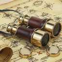 Thor Nautical Brass Binoculars Rustic Vintage Home Decor Gifts
