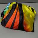 Butterfly Costume for Adult Butterfly Wings Halloween Colorful Wings Costumes Funny Fancy Dress Cosplay (Orange and Blue)