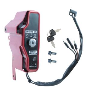 Ignition Key Switch Box Compatible with Honda GX340 GX390 with Keys Engine Stop On Switch for Predator 420cc 389cc 11hp 13hp Engine