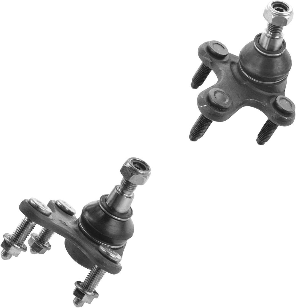 TRQ Front Lower Ball Joint Set Compatible with 06-18 Audi 06-21 Volkswagen