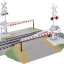 Lionel FasTrack Grade Crossing with Gates & Flashers