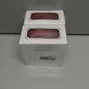 2 x MEEDEE Rust Velvet Ribbon 1 Inch Single Face Nylon Velvet Ribbon 2 Rolls 20 Yards Rust Red Ribbons for Christmas Tree, Gift Wrappig, Rustic Wreath, Velvet Bow Making, Floral Bouquet, Home Decor