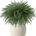 DR.DUDU 18" Norfolk Pine Branches for Vase Filler- 8 Pack Chritmas Greenery Stems, Real Touch Artificial Plants for Table Centerpieces Christmas Home Decor