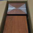 Powered Bookshelf Speakers, 30W X 2 Turntable Speakers with 4 Inch Woofer, Record Player Speakers with AUX Input for PC and TVs,Wood Grain Color for Wall Mounting (Brown)