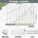 Stone Drying Mat for Kitchen Counter, White Fish Belly Stone Dish Drying Mat - Diatomaceous Earth Water Absorbing Drying Stone for Kitchen Counter Mat, Quick Dry Stone Mat Kitchen (24" x 16")