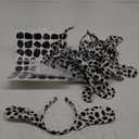 Kigeli 12Pcs Dalmatian Ears Headbands Animal Ears Headband Costume Halloween Dalmatian Costume for Birthday Christmas Cosplay Party