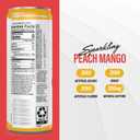 Cellucor C4 Smart Energy Drink Boost Focus and Energy with Zero Sugar, Natural Energy, and Nootropics - 200mg Caffeine - Peach Mango (12oz Pack of 12) (EXP 03/31/27)