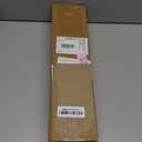 Fixwal Nursery Book Shelves, 16.5 Inch Floating Bookshelves for Wall Set of 3, Baby Nursery Decor, Solid Wood Wall Mounted Shelves for Books, Toys and Decor Storage (Brown)