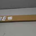 LazBlinds No Tools No Drill 1" Vinyl Mini Blinds, Cordless Blinds for Windows, Light Filtering Horizontal Window Blinds & Shades, 22 1/2" W x 48" H, White