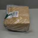 Tioncy 2 Pcs Extra Large Dusting Powder Puff and Container for Women-6'' Glass Crystal Dusting Powder Container with Body Soft Washable Reusable Velour Face(Clear,Classic)