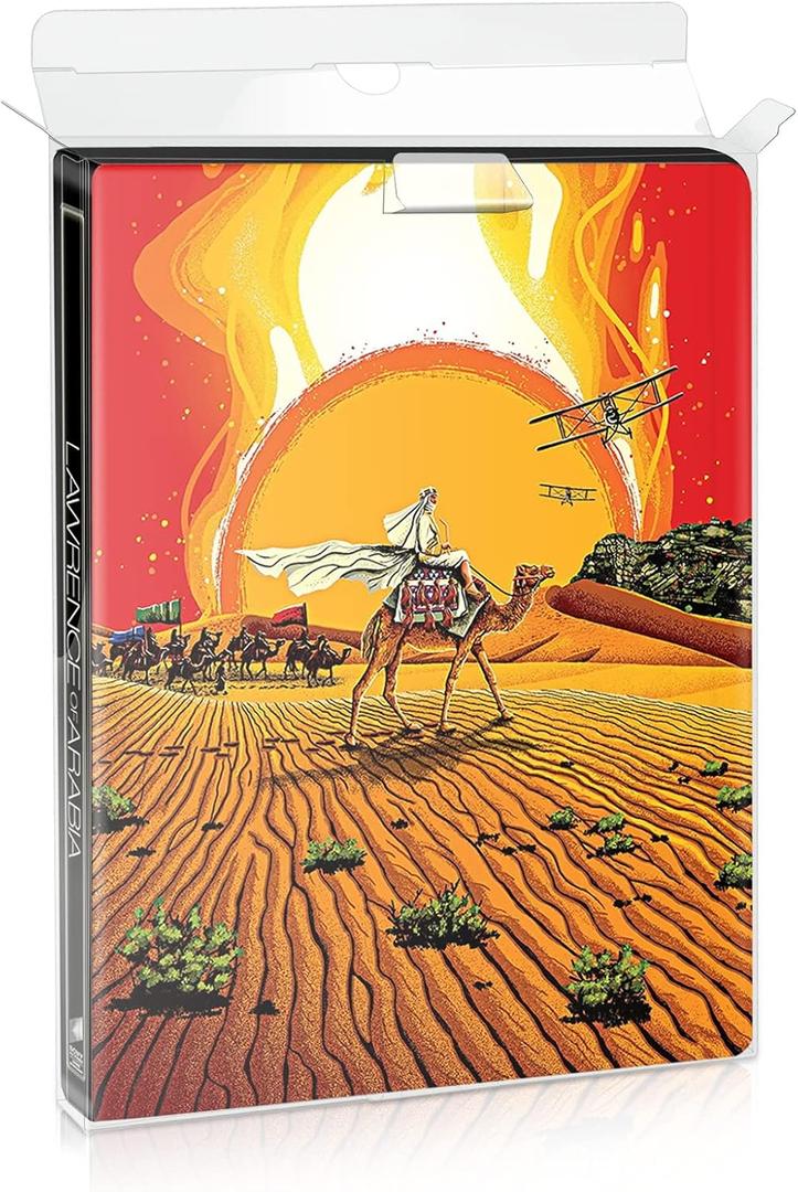 Steelbook Protector Case Protectors Blu-Ray Steelbook Slipcover, Suitable for 4K Steelbook Arrow Video & Criterion - 24 Packs