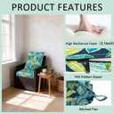 20"x42" Outdoor Patio Chair Cushion 2-Pack, 1000+Hours Fade-Resistant & Water-Resistant Furniture Chair Cushions with 30D High-Resilience Foam for Dining ChairsYKK Zippers,Pattern