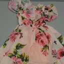 Toddler Baby Girls Summer Dress Chiffon Princess Tutu Dress Floral Beachwear Suspender Sundress Skirt Little Girl Clothes
 Size 2T