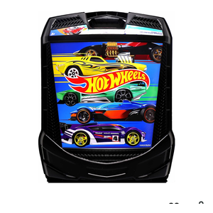 Hot Wheels 100-Car Storage Case – Large Capacity Organizer for 1:64 Die-Cast Vehicles with Handle and Latch, Durable Portable Carrying Case for Kids, Travel, and Toy Car CollectorsAmazon's Choice