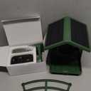 Hibird 4K HD Smart Bird Feeder with Camera Solar Powered, 2.4GHz/5GHz Dual WiFi Auto Capture Bird Video, Real-time Notifications & Live Streaming, AI Identify 10000+ Species for Gift