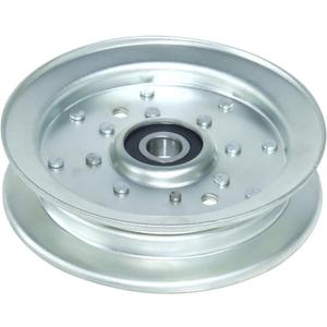 GELASKA 116-4665 Flat Idler Pulley Replaces 126-9187, 136-5405, 132-5156, 1-403186, E403186 for Toro 23522, 33522, 74141, 74141TE Z Master Commercial 2000 Series Riding Mowers