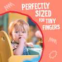 Earth's Best Organic Melty Hoops, Bite-Sized Snacks for Babies 8 Months and Up, Strawberry and Mango, 0.70 Ounce Bags (Pack of 4)