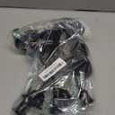 6pcs Black Candle Holder, Black Candlestick Holders Taper Candle Holders for Pillar Candles Sticks Holder Decor Halloween Christmas Decorations Candle Stick Holder Candelabros para Centros de Mesa