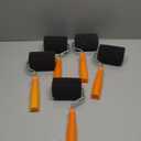 6 Pcs 4 Inch Paint Roller with Foam Covers Mini Textured Paint Roller for Bed Liner Truck Coating Create Texture Effect
