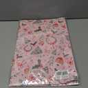 2 x GIOLAINY Pink Christmas Wrapping Paper for Girls Women Kids - Holiday Gift Wrap with Ornaments, Xmas Trees, Berries & Wreaths Designs - 4 Sheets (28 x 40 inches), Easy to Store
