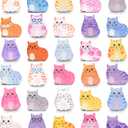 MORCART 30PCS Cat Magnets for Fridge, Cute Magnets for Refrigerator Locker Whiteboard Decorative Magnetic Board Cabinets Classroom Office Cubicle School Gift for Adult