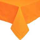howgeous 4 Pack Beige Tablecloth 60 x 102 Inch, Rectangle Table Cloth for 6 Foot Table, Wrinkle Resistant Washable Polyester Table Cover for Wedding Dining Table Buffet Parties and Camping