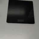 Moss & Stone Black Digital Bathroom Scale for Body Weight, Smart Step-On Technology, Backlit LCD Display, High Accuracy Weight Scale 400lb/180kg, Glass Slim Design, Auto On/Off, Home Use