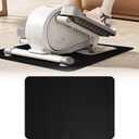 Double-Side Non-Slip Workout Mat for Elliptical Machine, Stepper Mat for Under Desk Ellipticals, Foot Peddler Ellipse Leg Exerciser Mats, Enhanced Stability & Floor Protection (23.6"L x 17"W x 0.16"Th)