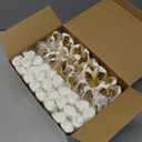 400PCS Pre Rolled Gold Plastic Silverware Sets - Heavy Duty Gold Cutlery - Include 100 Pack Wrapped Disposable Utensils with Napkins for Parties, Dinners & Weddings