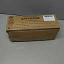 NY Threads Mens Robe, Luxury Plush Fleece Mens Bathrobe, Spa Bath Robe for Men (Large-X-Large (Pack of 1), Black)