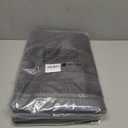 PLEASOR Front Door Mat, Absorbent Dirt Trapper Welcome Door mat Indoor, Non Slip Machine Washable Entryway Rug, Dog Door Mat, Low Profile Doormat for Front and Back Doors, 32x47, Grey