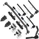 SCITOO 14-PC SET Suspension Kit for Buick Regal For Chevy El Camino For Malibu Monte Carlo For Pontiac Grand Prix - Idler Arm Tie Rod End Adjusting Sleeve Sway Bar Link Ball Joint Center Link